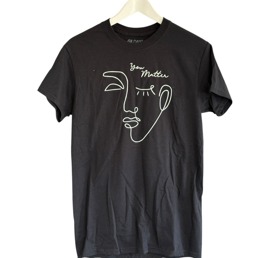 You Matter Tee Shirt Black Teacher Social Worker Size Small